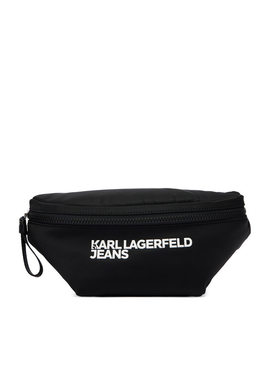 Karl Lagerfeld Jeans Сумка на пояс﻿ Karl Lagerfeld Jeans B1W30248 Чорний