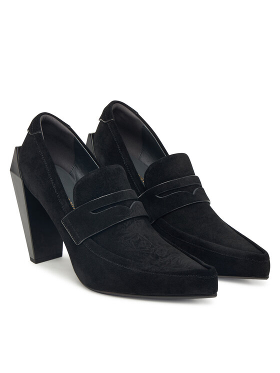 United Nude Poltopánky United Nude Gem Loafer Hi 10955560195 Čierna
