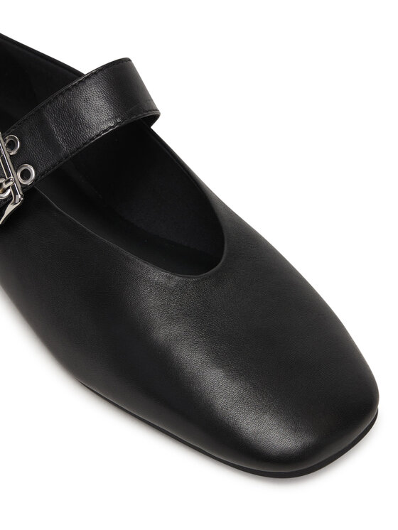 Tommy Jeans Balerīnas Tommy Jeans Tjw Ballerina Buckle EN0EN03019 Melns