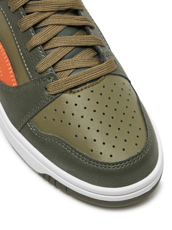 Puma Снікерcи Puma Rebound V6 Mid Wtr Jr 394685 05 Хакі