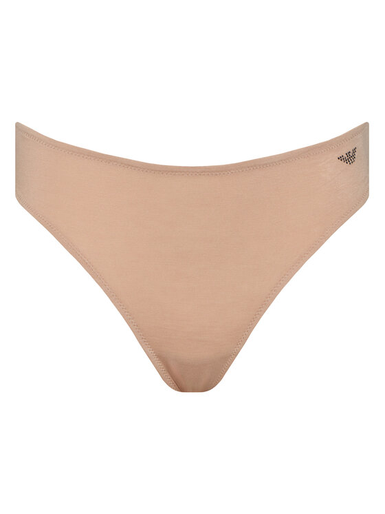 Emporio Armani Underwear Emporio Armani Underwear Conjunto de tangas EW000402 AF25571 U4134 Beige claro