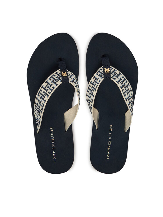 Tommy Hilfiger Chancletas Tommy Hilfiger Th Corporate Sandal FW0FW09610 Azul marino