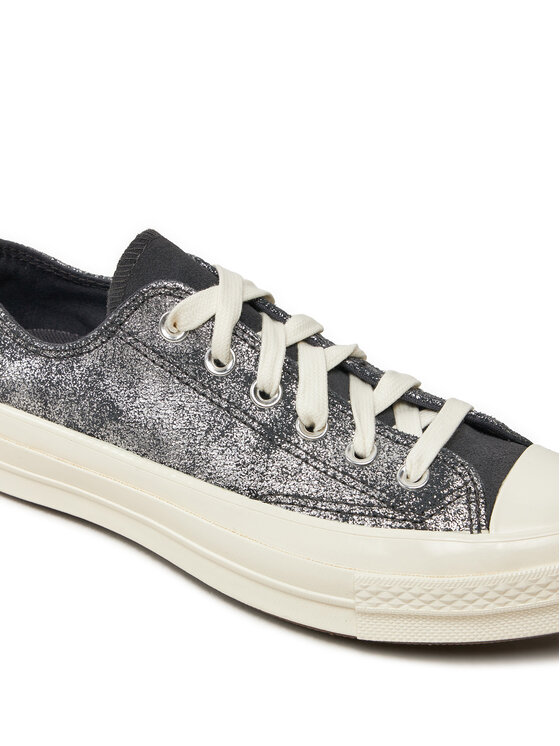 Converse Кеди Converse Chuck 70 Suede Shimmer Ox A10379C Сірий