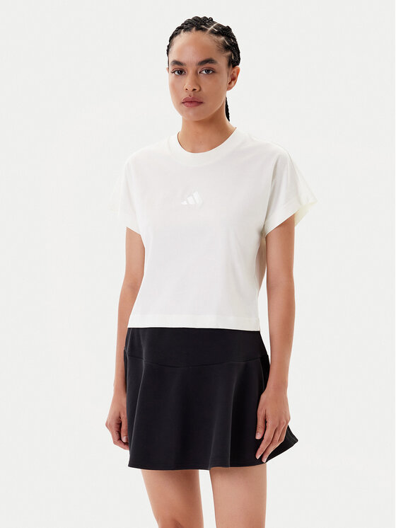 adidas adidas T-Shirt ALL SZN JJ1243 Λευκό Regular Fit
