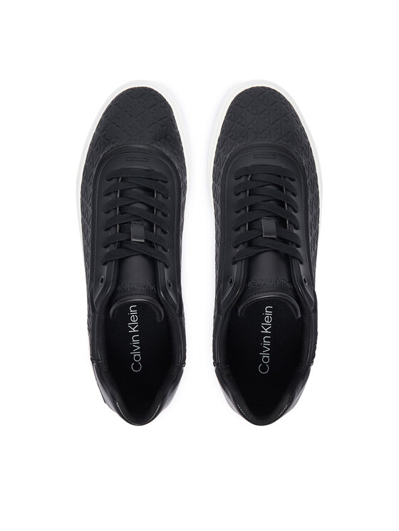 Calvin Klein Sneakers Calvin Klein Basket Cup Oxf Lup HfHM0HM02132 Nero