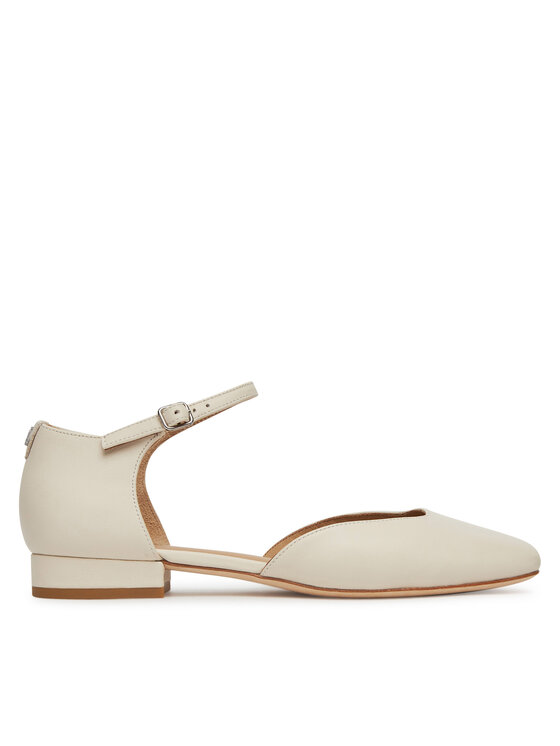 LAUREN RALPH LAUREN Īsi apavi LAUREN RALPH LAUREN Emellie 802966877002 Balts