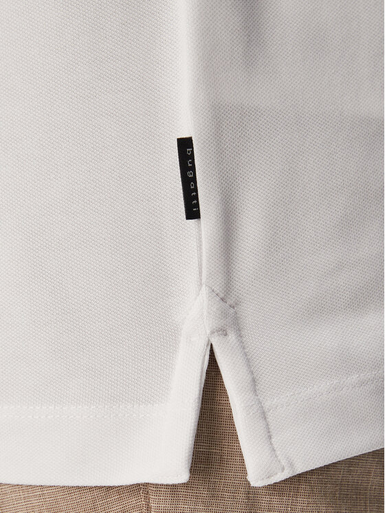 Bugatti Bugatti Polo 8150-15031E Blanco Regular Fit