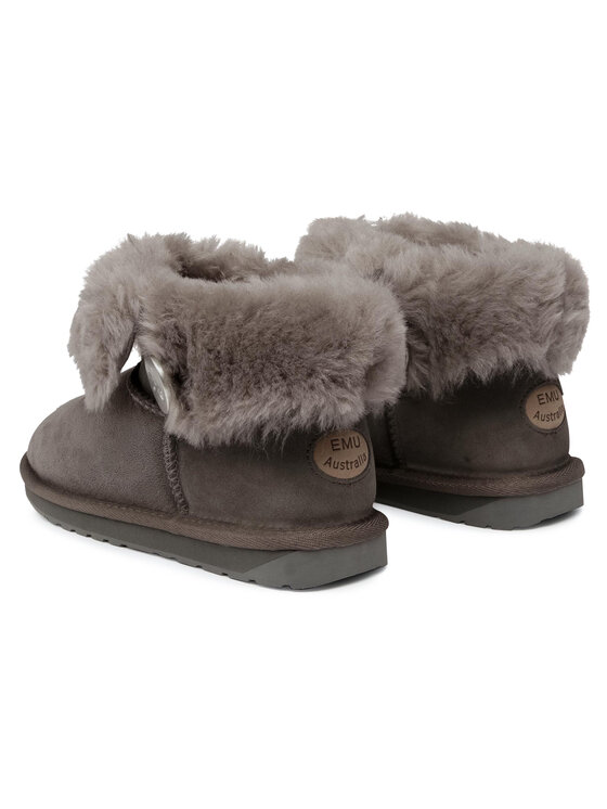 EMU Australia Cizme de zăpadă EMU Australia Ore Fold Over W12315 Gri
