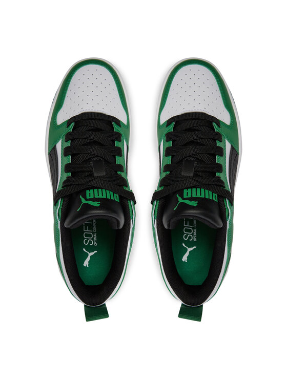 Puma Снікерcи Puma Rebound Layup Lo SL Jr 370490 Зелений