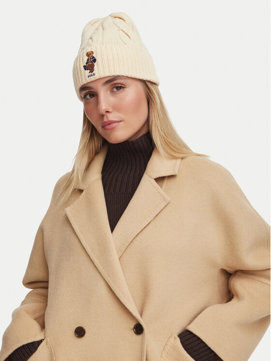 Polo Ralph Lauren Căciulă Polo Ralph Lauren 455P18118003 Crem