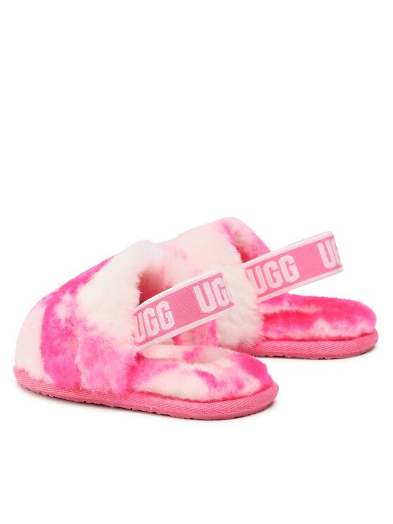 Ugg Пантофи Ugg T Fluff Yeah Slide Marble 1123638T Розов