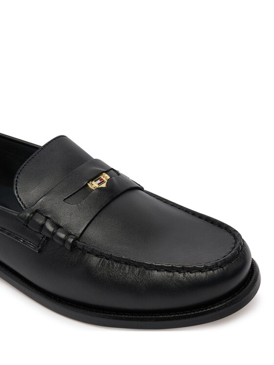Tommy Hilfiger Mocassini Tommy Hilfiger Penny Crust FM0FM05836 Nero