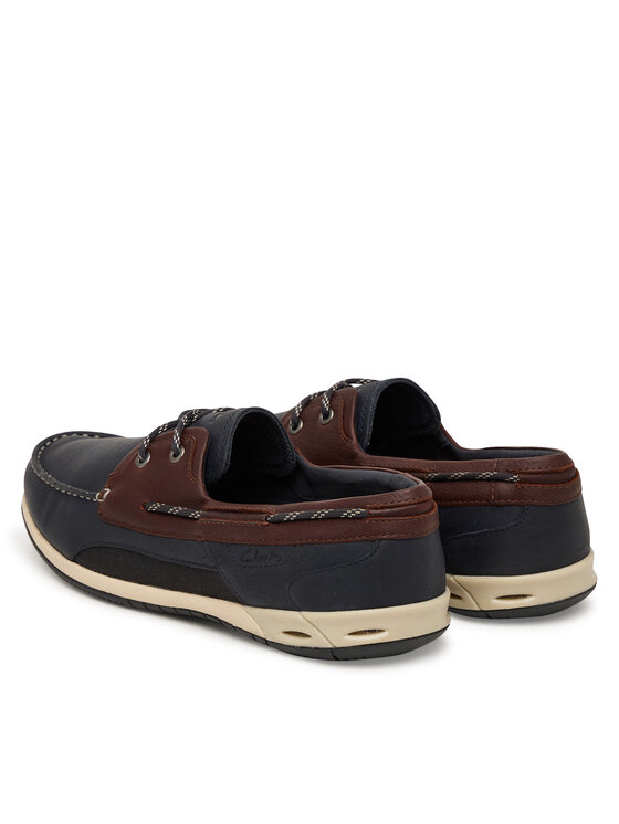 Clarks Туфлі Clarks Orson Sail 26186198 Cиній