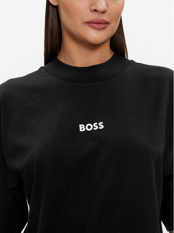 BOSS Boss Pizsama Adeline 50515581 Fekete Regular Fit