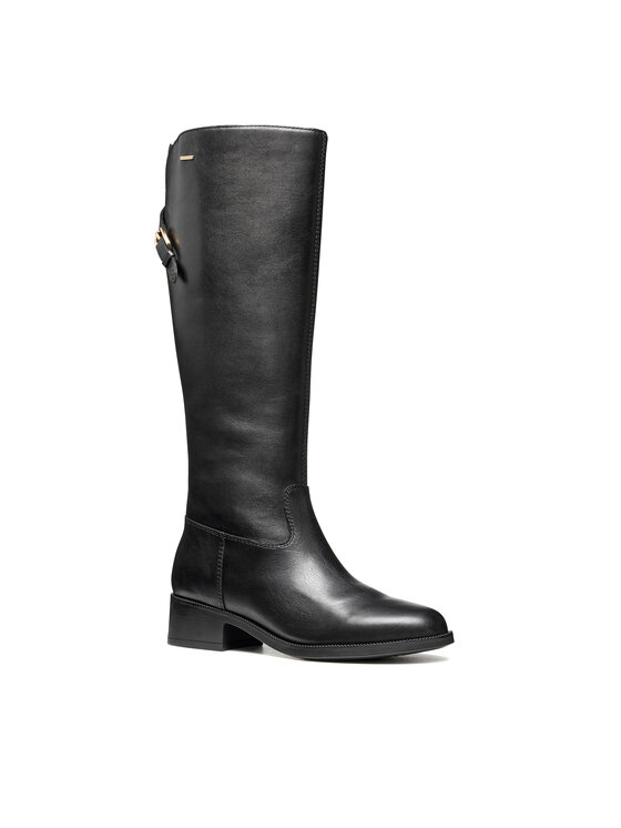 Geox Jātnieku tipa zābaki Geox D Camexia Np Abx D566WB 00043 C9999 Melns