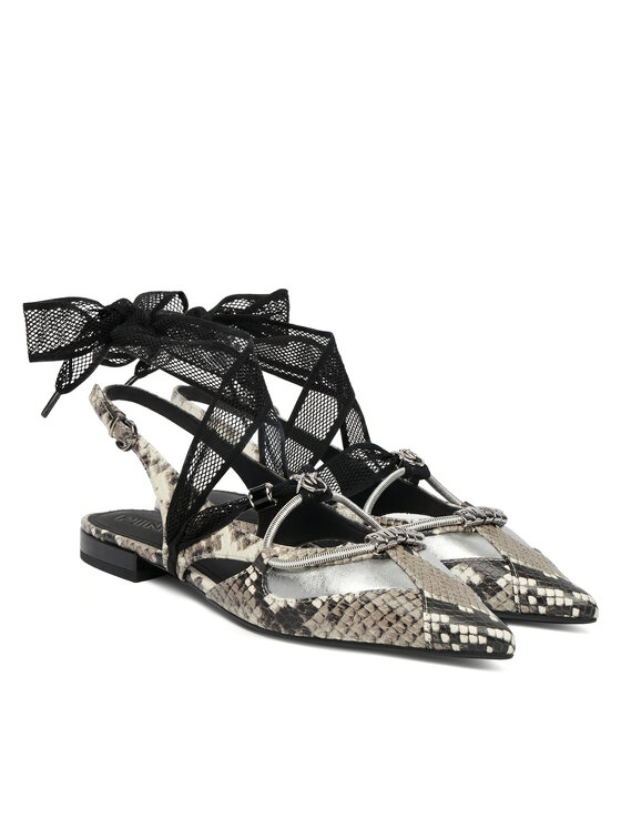 PINKO Балетки PINKO Gianira 30 SD0547 P042 Сірий