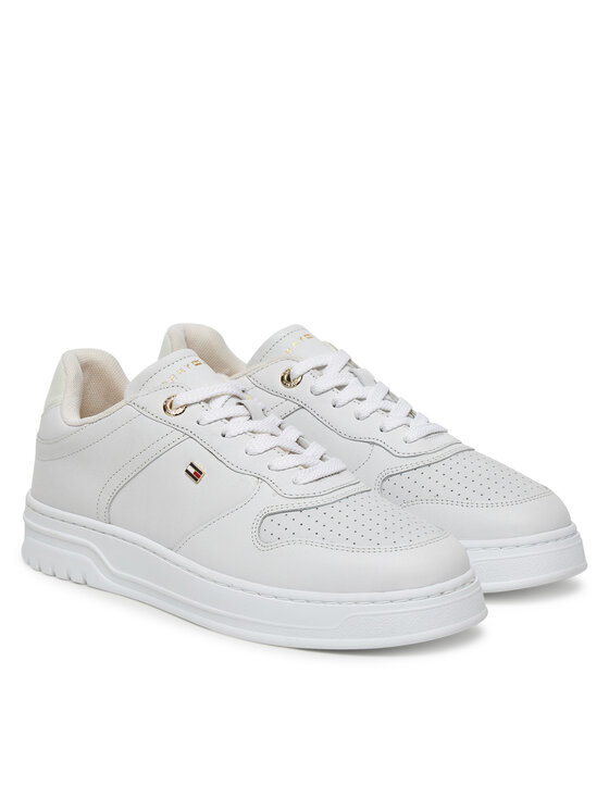 Tommy Hilfiger Sneakers Tommy Hilfiger Sporty Cupsole FW0FW08795 Alb