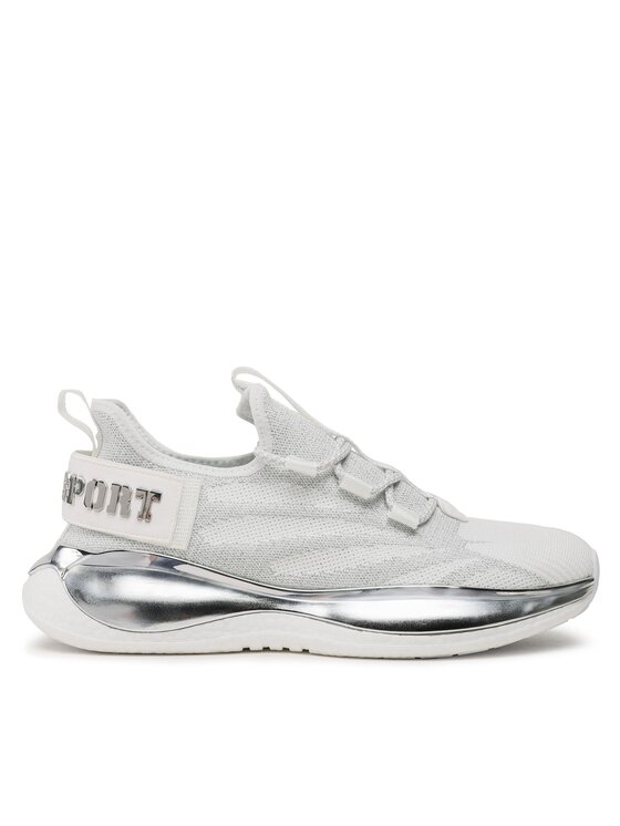 Plein Sport Tenisice Plein Sport The Iron Tiger Gem.X.02013 SACS USC0429 STE003N Bijela