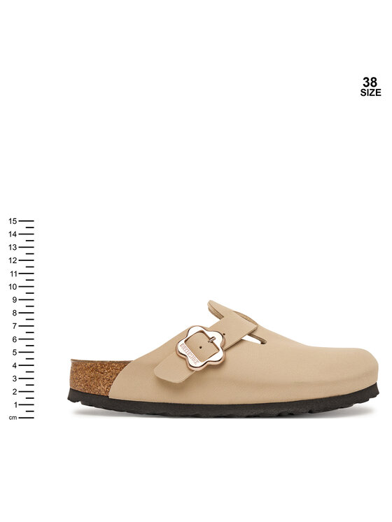 Birkenstock Шльопанці Birkenstock Boston Flower Buckle 1030630 D Бежевий