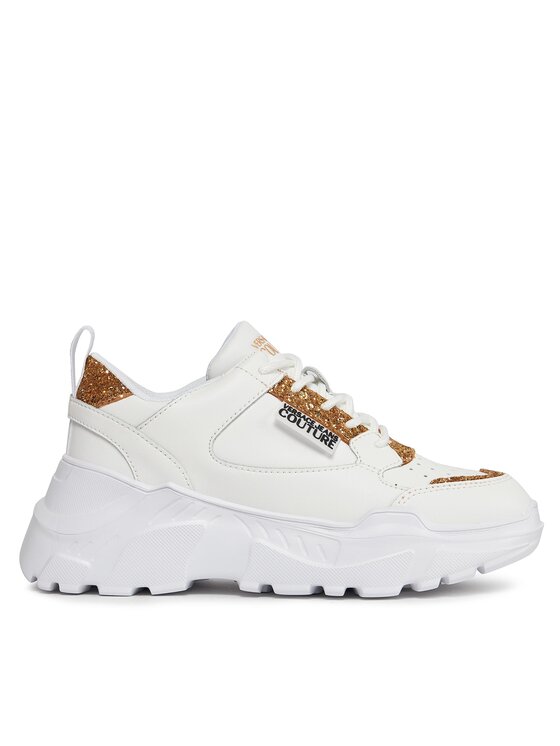 Versace Jeans Couture Sneakersy Versace Jeans Couture 75VA3SC2 Biela