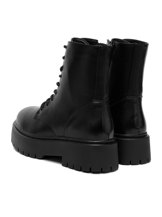DeeZee Черевики DeeZee 13123-1-BLACK PU Чорний
