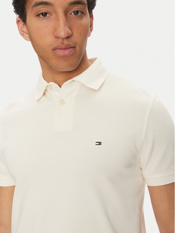 Tommy Hilfiger Tommy Hilfiger Polo 1985 MW0MW17770 Μπεζ Regular Fit