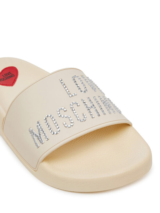 LOVE MOSCHINO Шльопанці LOVE MOSCHINO JA28122G0MI13110 Écru