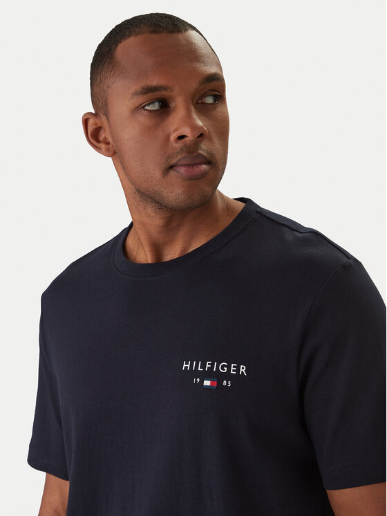 Tommy Hilfiger Tommy Hilfiger Camiseta Brand Love MW0MW41456 Azul marino Regular Fit