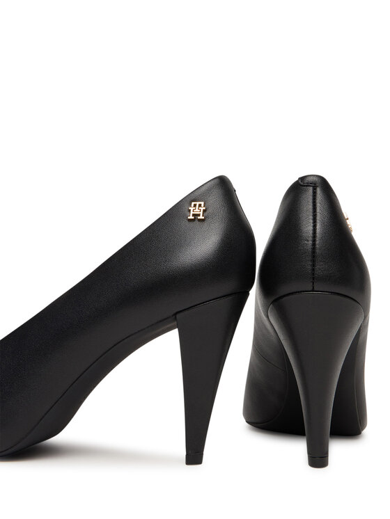Tommy Hilfiger Décolleté Tommy Hilfiger Th Smooth Leather Pump FW0FW08960 Nero