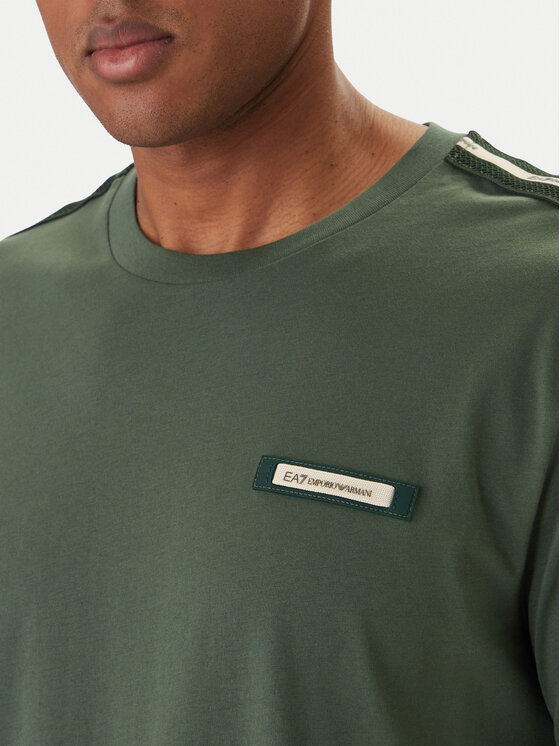 EA7 Emporio Armani EA7 Emporio Armani Camiseta 7M001476 AF10375 Verde Regular Fit
