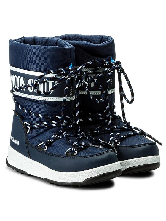 Moon Boot Снігоходи Moon Boot Sport Jr Wp 34051300002 Cиній