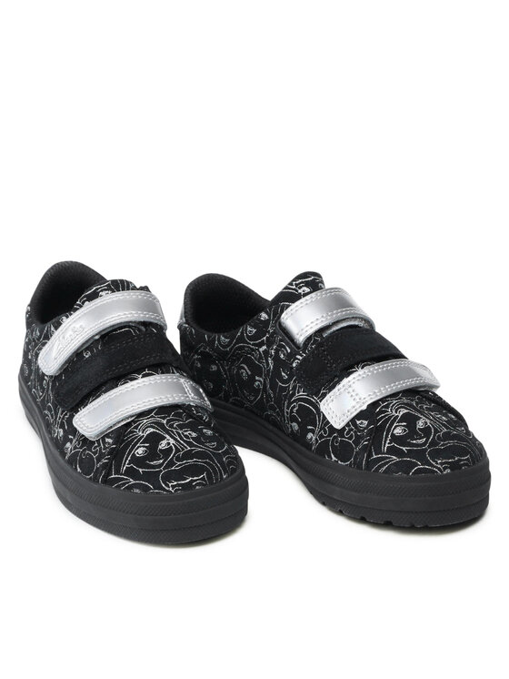 Clarks Sneakersy Clarks Nova Tale K 261622136 Čierna