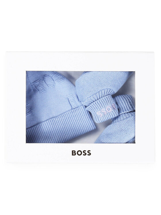 BOSS Set čiapka a ponožky Boss J98421 Modrá