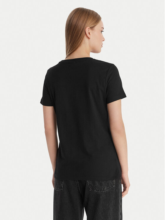 Guess Guess Camiseta V6RI16 I3Z14 Negro Regular Fit