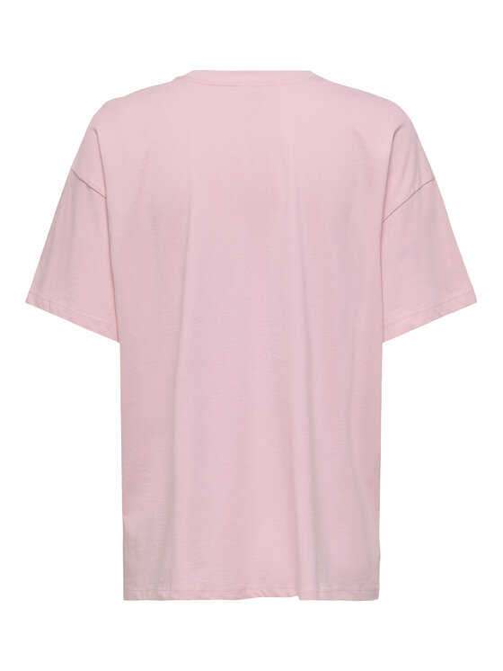 ONLY ONLY Camiseta Vivvi 15346761 Rosa Regular Fit