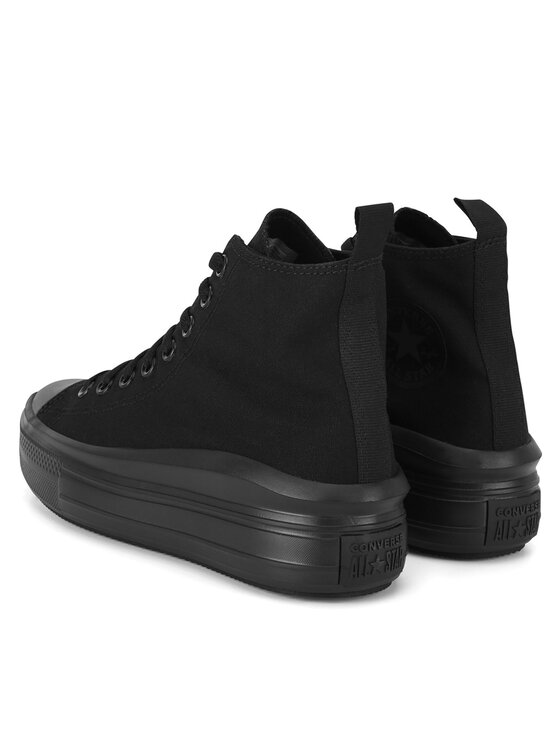 Converse Plátenky Converse CHUCK TAYLOR ALL STAR MOVE A03668C Čierna