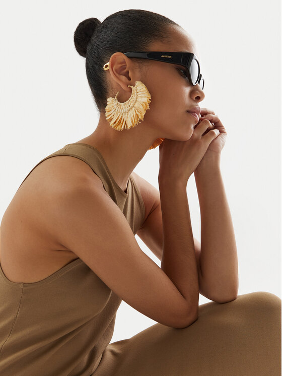 JACQUEMUS Occhiali da sole JACQUEMUS JAC4C1SUN Nero