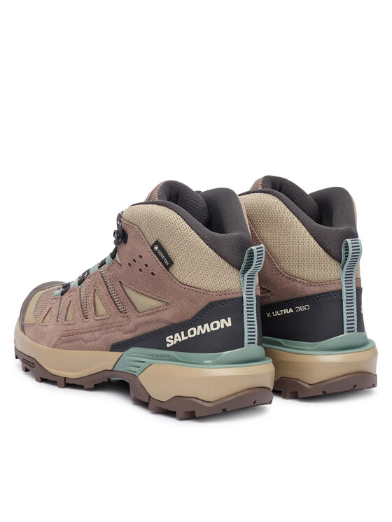 Salomon Трекінгові черевики Salomon X Ultra 360 Ltr Mid Gtx W L49158400 Хакі