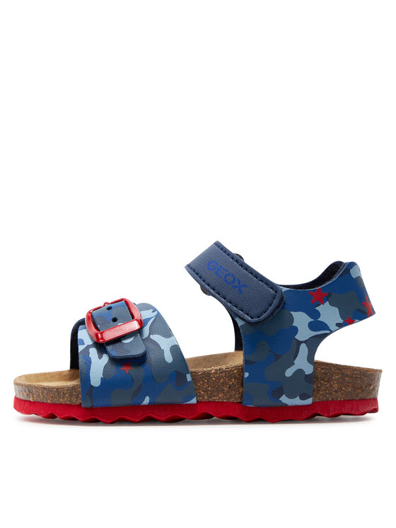 Geox Сандали Geox B Sandal Chalki Boy B922QA 00454 C0735 M Тъмносин