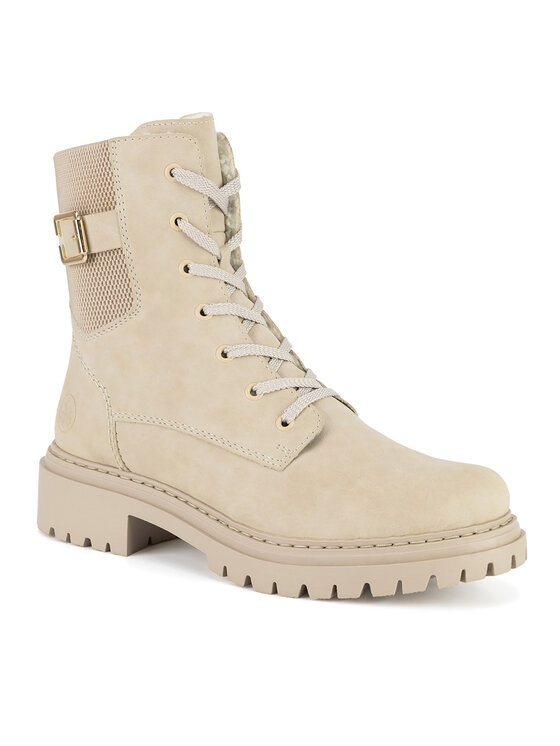 Rieker Botines planos Rieker 72631-62 Beis