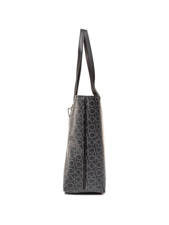 Calvin Klein Kabelka Calvin Klein Shopper Md K60K607427 Čierna