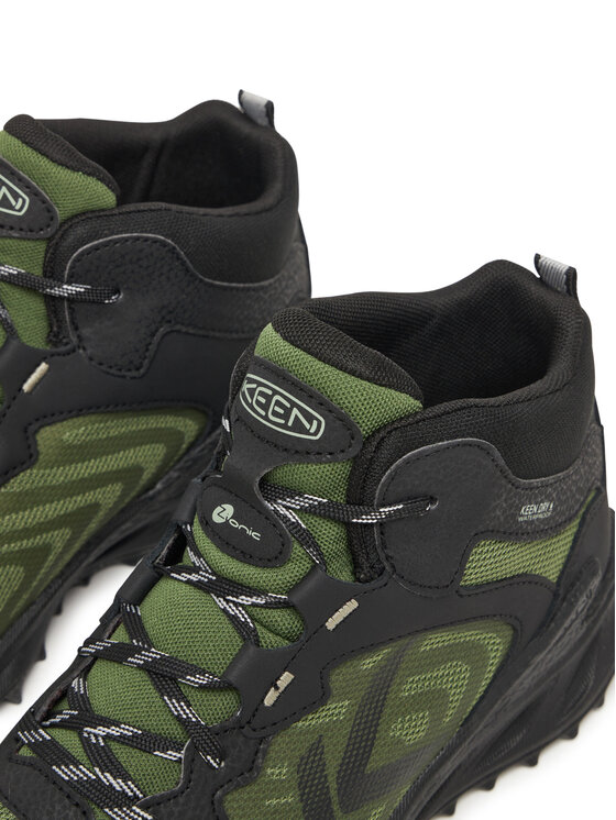 Keen Pārgājienu apavi Keen Zionic Mid Wp 1031138 Melns