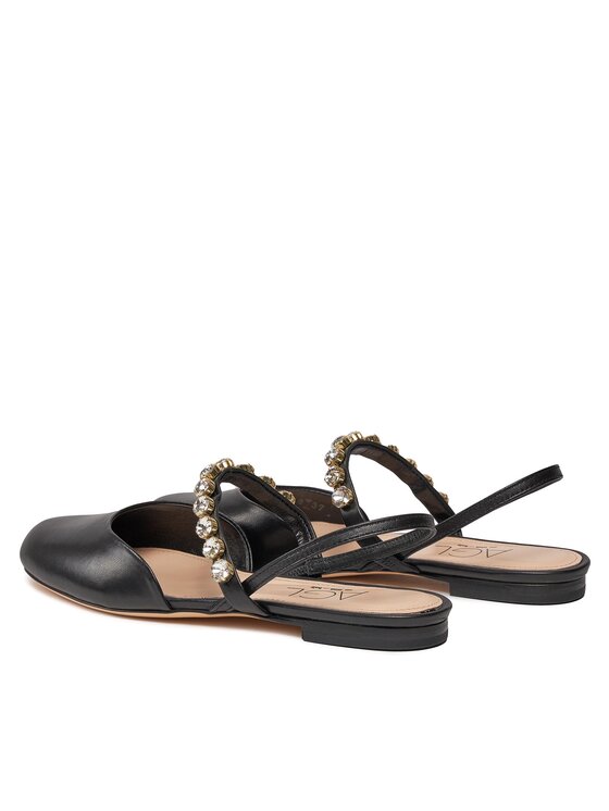 AGL Sandály AGL Milly D544018PCSOFTY0000 Černá