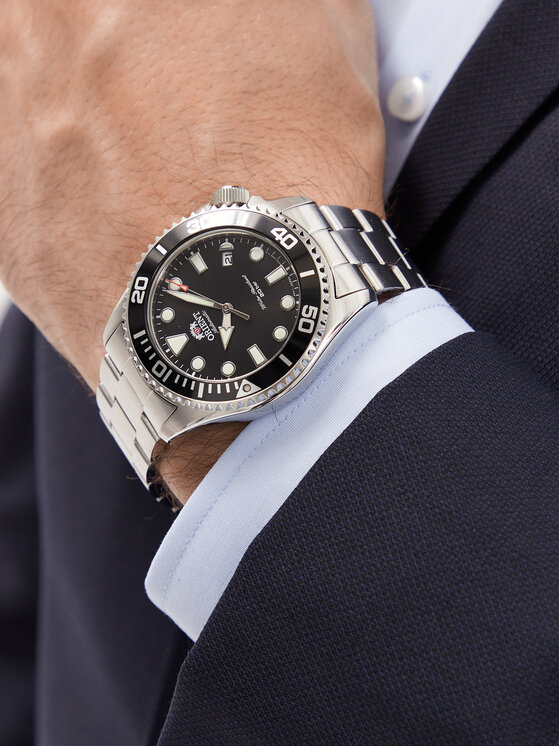 Orient Laikrodis Orient RA-AC0K01B10B Sidabrinė
