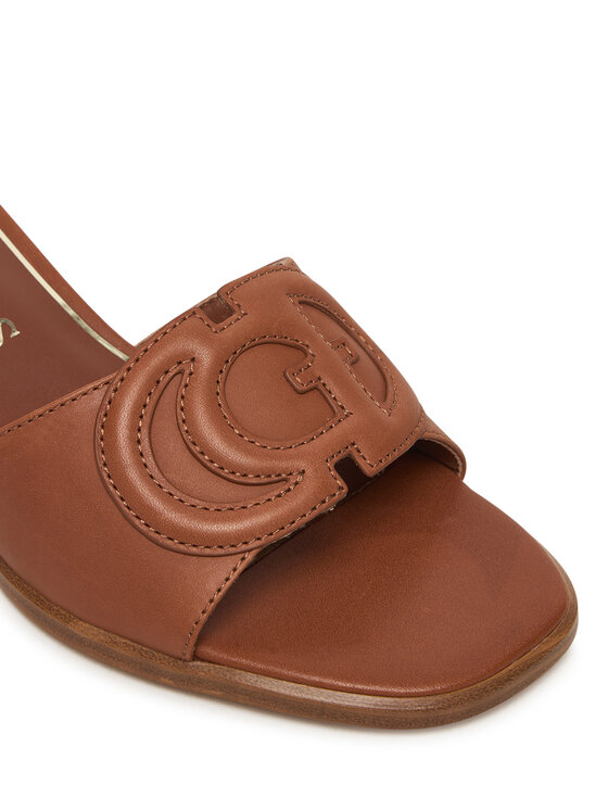 Guess Шльопанці Guess FLJCNN LEA03 Коричневий