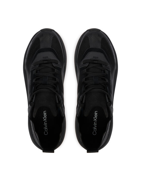 Calvin Klein Sneakers Calvin Klein Chunky Run Ckstripe Lup Tran Rip HW0HW03005 Negru