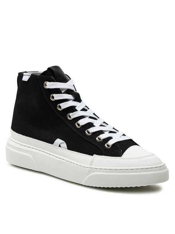Inuikii Снікерcи Inuikii Canvas Lex High 50103-991 Чорний