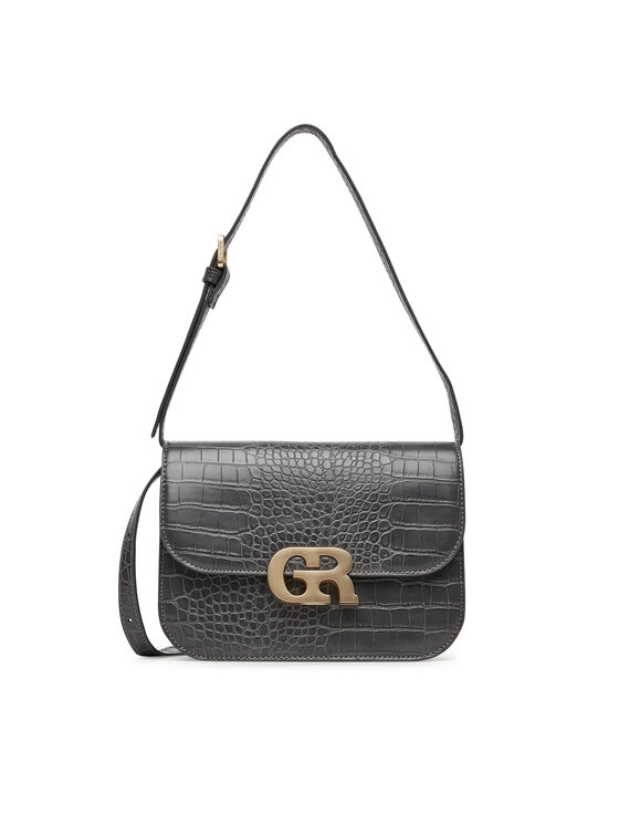 GINO ROSSI Kabelka Gino Rossi CEO-LINA-KQ44-CROCCO Sivá