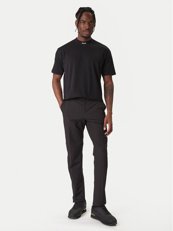 BOSS BOSS Camiseta Tee Collar 50555527 Negro Regular Fit