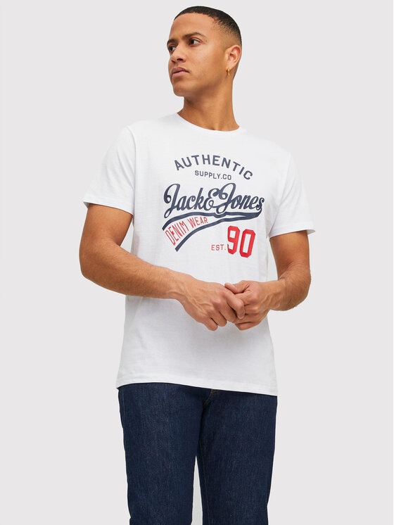 Jack & Jones Jack & Jones Комплект футболок Ethan 12221269 Кольоровий Regular Fit